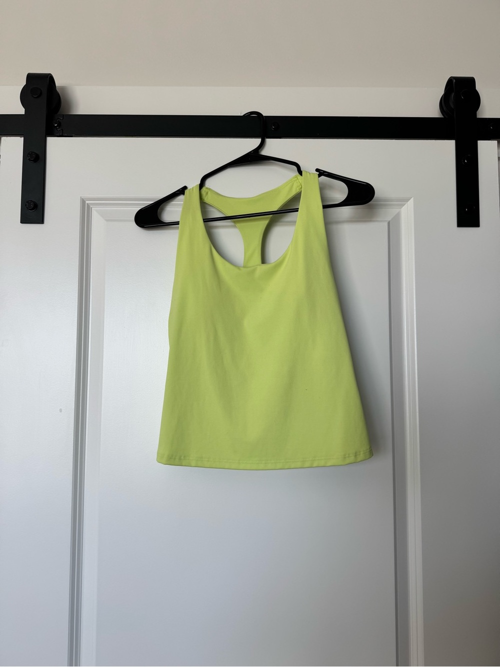 Old Navy Neon Lime Active Racerback Tank Top
